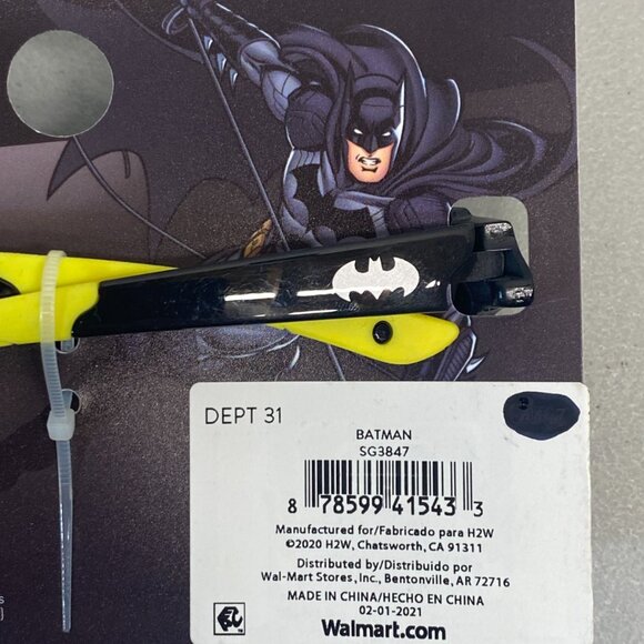 Batman DC Dark Knights Bat Signal Boys Kids 100% UV Shatter Resistant Sunglasses - Picture 4 of 5